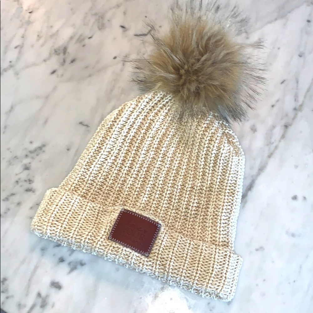 Love Your Melon Pom Beanie